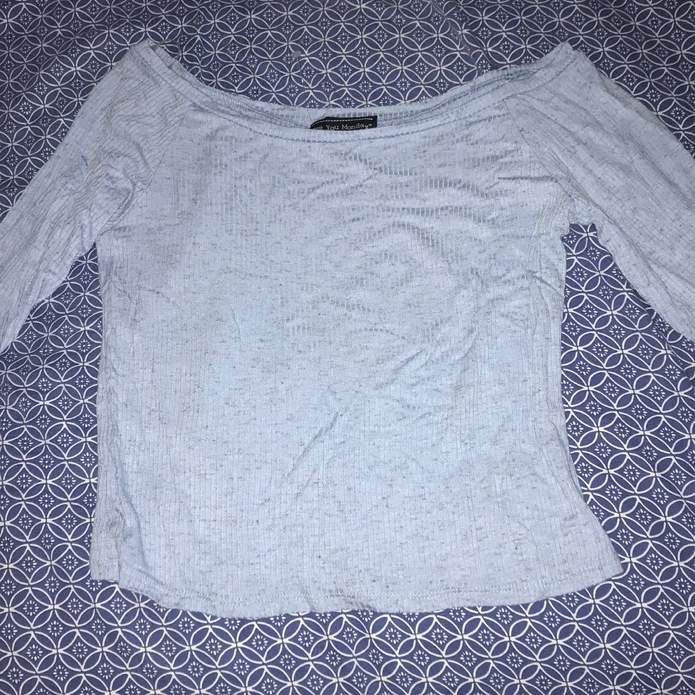 Baby blue shirt